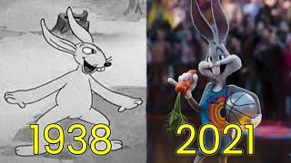 Evolution of Bugs Bunny in Movies Cartoons & TV 1938-2021