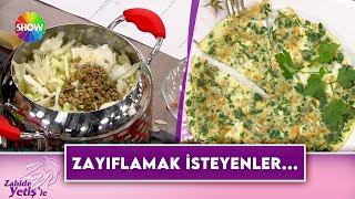 Yağ yakan lahana çorba ve tok tutan omlet tarifi