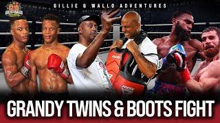 JARON BOOTS ENNIS FIGHT NIGHT & GRANDY TWINS GYM SESSION