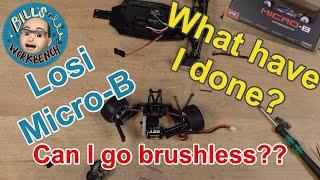 Losi Micro B 2024 can I make it brushless?