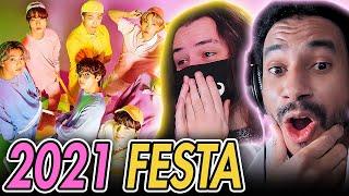 NEW BTS FANS REACT TO BTS LIVE FOR THE FIRST TIME  2021 FESTA BTS 방탄소년단 BTS ROOM LIVE REACTION