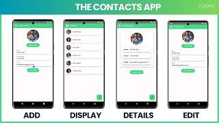 The Contacts App in Jetpack Compose using Kotlin  Android Knowledge