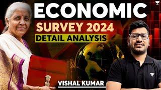 Economic Survey 2024  Detail Analysis  Crack NDA & CDS 2024  Vishal Kumar