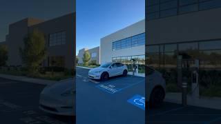 Tesla Model Y charging without a Supercharger #shorts