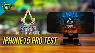 Assassins Creed Mirage iOS  iPhone 15 Pro Gaming Performance Test