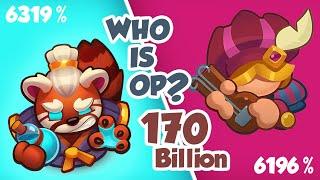 Who is More OP? Time to BEAT a BARD PVP Rush Royale