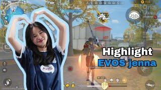 highlight EVOS jenna  Rog phone 7  play with my team in this video