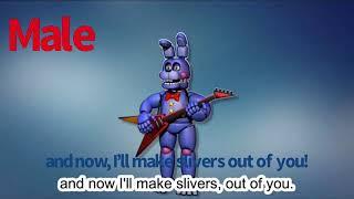 Request FNaFUCN Rockstar Bonnie voice male female and reverse 