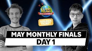 World Championship May Monthly Finals  Day 1  #ClashWorlds  Clash of Clans