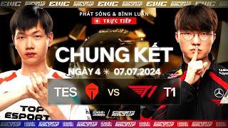 T1 VS TES BO5  TRỰC TIẾP CHUNG KẾT LMHT ESPORTS WORLD CUP