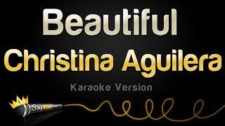 Christina Aguilera - Beautiful Karaoke Version