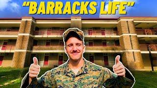 Barracks life of an ACTIVE DUTY MARINE