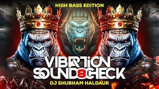 Vibration Soundcheck 8  High Bass Edition  DJ Shubham Haldaur