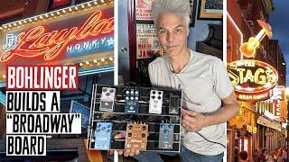 Bohlinger Builds a Pedalboard for Nashville and Demos it Downtown at Layla’s on Broadway