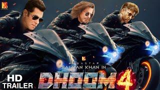 Dhoom 4 Official Trailer 2023  Salman Khan  Shahrukh  Hrithik Roshan  Abhishek Bachchan