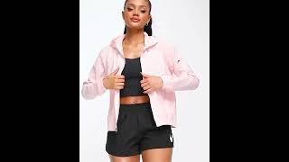 NIKE Sportswear Running Lightweight Packable Jacket Shiny Pink Women  Asos