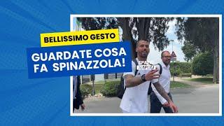 GUARDATE cosa fa Leonardo SPINAZZOLA al termine delle VISITE MEDICHE  Napoli  Calciomercato