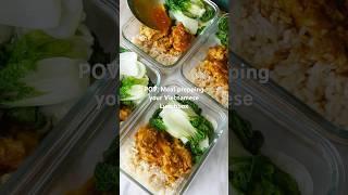 Vietnamese lunchbox meal prep Lemongrass curry chicken 