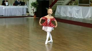 Anastasia. 6 years. Khachaturian  Variation from Chipollino Ballet