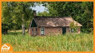 Leaving City Girl Cleaning the lawn and Renovation old house of ancestors making neighbors jealous