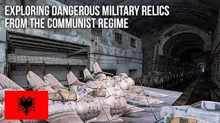 ABANDONED  Albanian military relics from the Communist regime  Submarine bunker & Air base