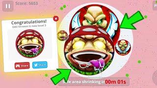 Agar.io MOBILE - NEW UNLOCKING LVL 3 ODD SHROOM SKIN - Agar.io Mobile Gameplay