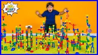 Marble Run Races Giant Set Build