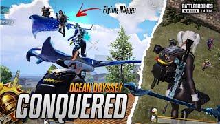 Conquered The Ocean Odyssey 1v4 intense clutches  BGMI - PUBG Mobile