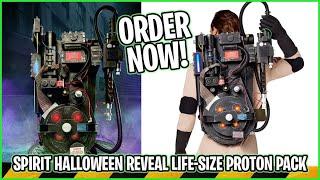 Spirit Halloween reveal life-sized Ghostbusters Proton Pack replica  ORDER NOW