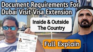 Dubai Visit Visa Extension  Document Requirements For Visa Extension  UAE Visa  Live Talk Dubai