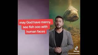 human face fish