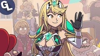 Pyra and Mythra get Welcomed to Smash Bros.
