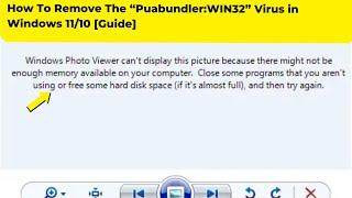 Fix Windows Photo Viewer Not Enough Memory Error Solution