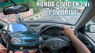 Honda Civic Vi EK3 D15B POV Drive Part 1