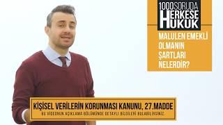 Malulen Emekli Olabilmenin Şartları Nelerdir? I Herkese Hukuk