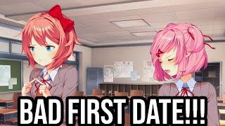 Natsukis Bad First Date DDLC MOD Normal Visual Novel Natsukis Route V.2.0 Part 1