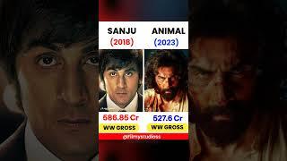 Sanju Vs Animal Movie Box Office Collection Report Ranbir Kapoor Highest Grossing Films List All.