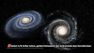 Apakah galaksi Bimasakti akan bertabrakan dengan galaksi Andromeda?