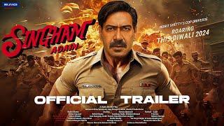 Singham Again - Official Trailer  Ajay Devgn Akshay Kumar Tiger Shroff Deepika Padukone Ranveer