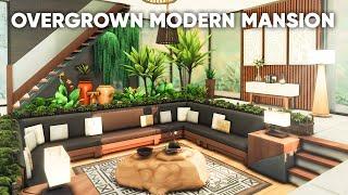 Overgrown Modern Mansion Collab with SunnyCreations  SIMS 4 Stop Motion Build  No CC