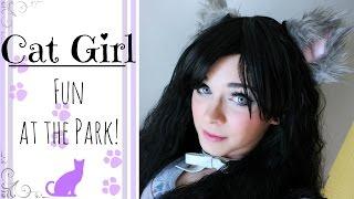 Catgirl Transformation  A Walk in the Park  #Cosplay The Magic Crafter