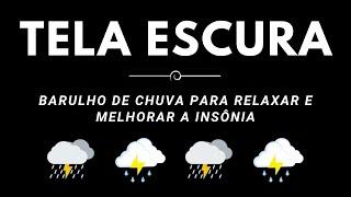 Som de Chuva e Trovoadas no Telhado para Dormir - Barulho de Chuva para Relaxar e Melhorar a Insônia