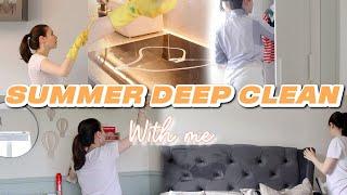 SUMMER CLEAN WITH ME  CLEANING MOTIVATION  GIULIA CENCE