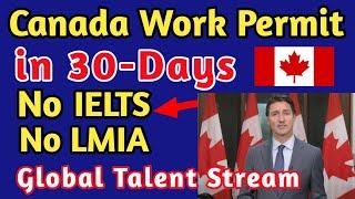 Canada Work Permit in 30 Days for Foreigners  Process