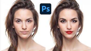 Instant MAKEOVER using Photoshop and AI