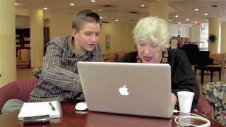 Want to See Someone Teach a Grandmother to Use Facebook?