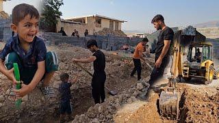 Impactful Nomadic Construction Building Culinary Traditionsand Community Aid for Hamids Family