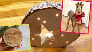 Wood Slice New Years Сrafts That Will Add Charm to Your home – Ideas Using Wooden Slices