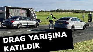 Mercedes İle Almanya’da Drag Yarışına Katıldık – EFR Germany Brilon 14 Mile Dragrace