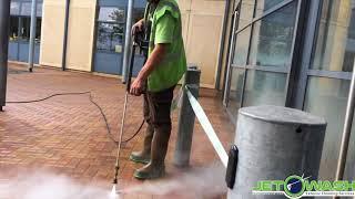 Chewing Gum Removal From School Entrance